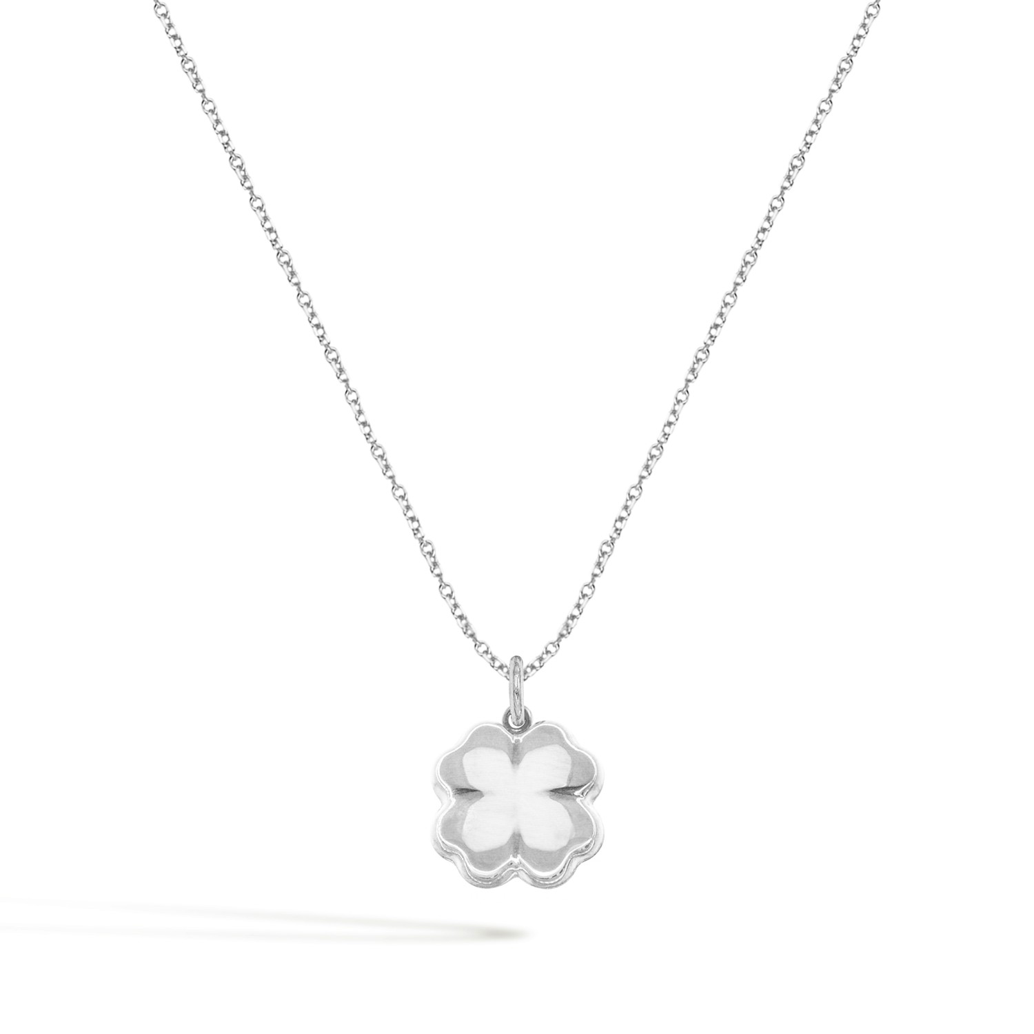 Collana Quadrifoglio in Oro 9 Kt  Ref. C0127B9 - FACCO