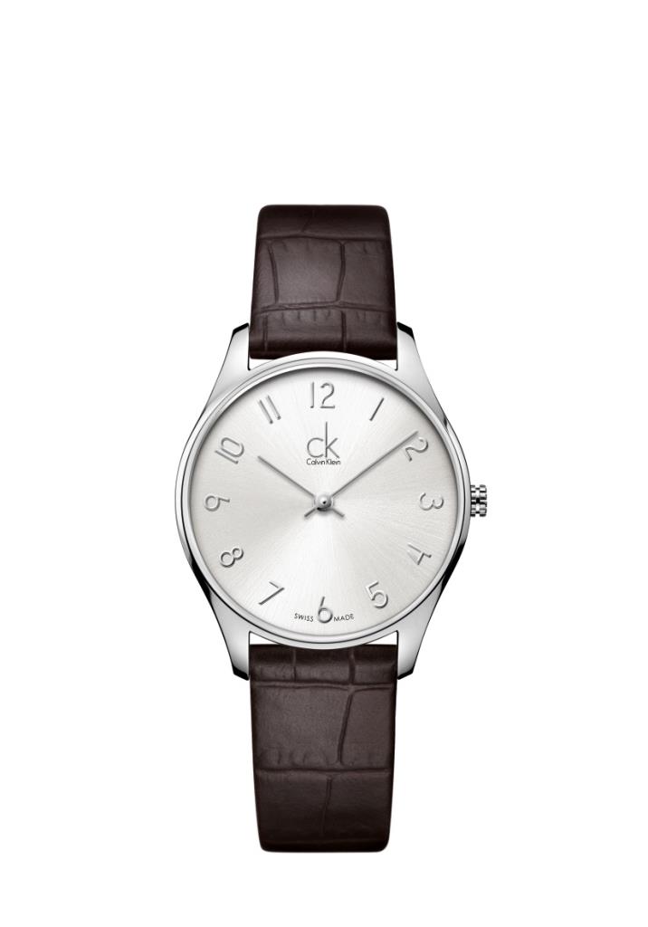 OROLOGIO CALVIN KLEIN -Calvin Klein Classic Midsize - Cinturino in pelleRef. K4D221G6 - CALVIN KLEIN