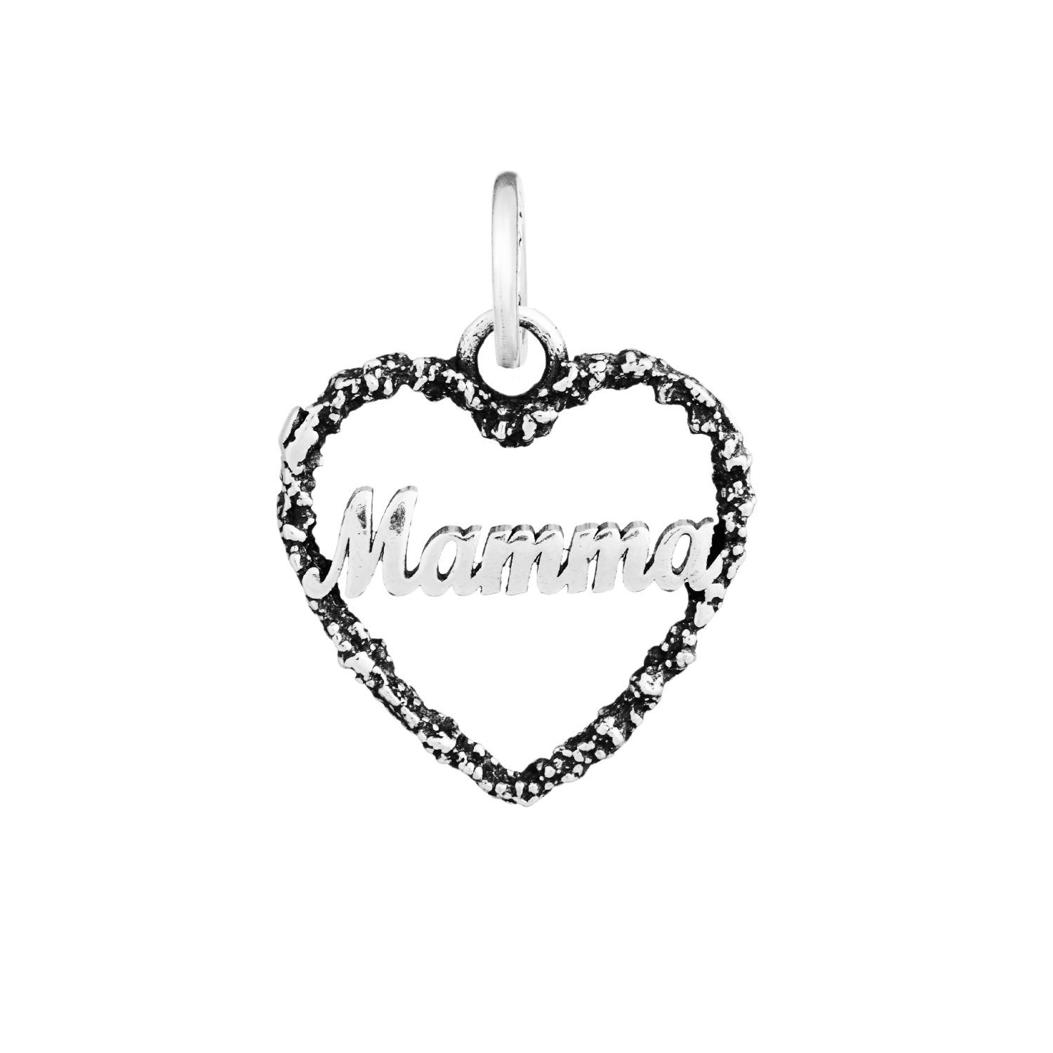 Giovanni Raspini - Charm Cuore "Mamma"  Ref. 12809 - GIOVANNI RASPINI
