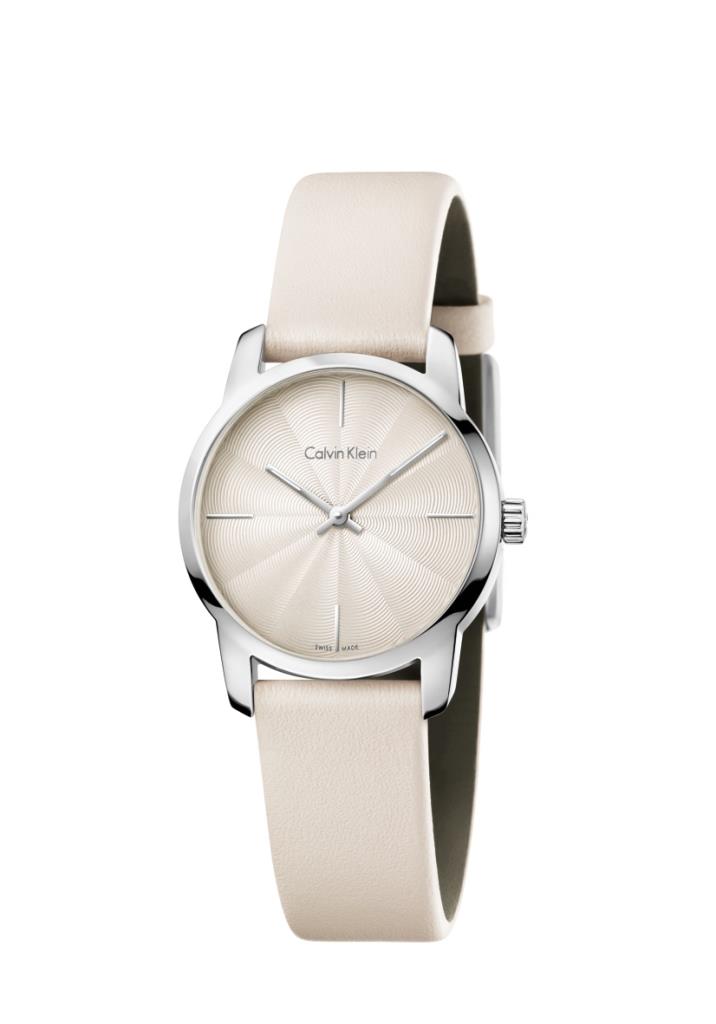 OROLOGIO CALVIN KLEIN -Calvin Klein City - Bracciale in pelleRef. K2G231XH - CALVIN KLEIN