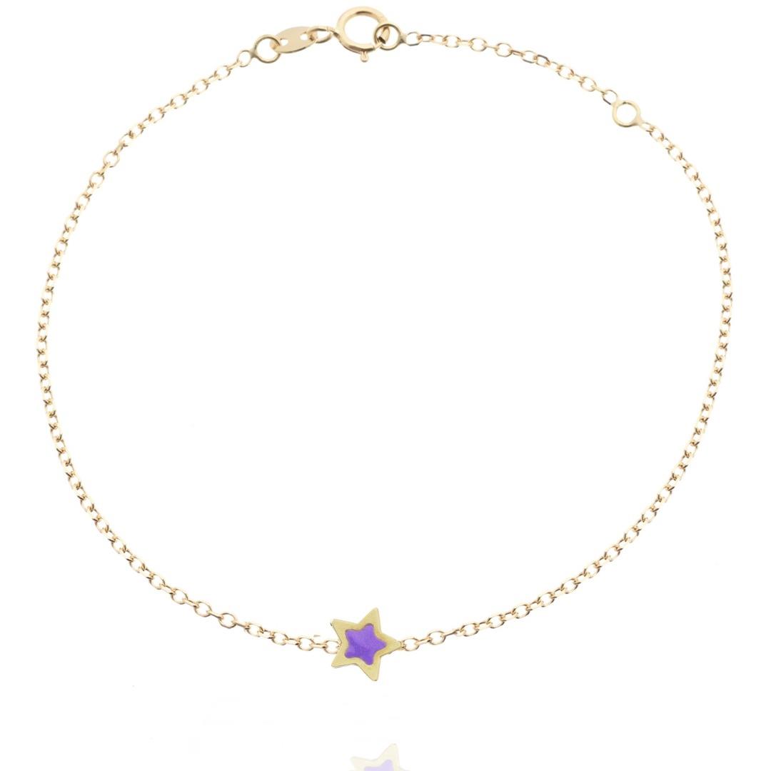 Bracciale in Oro Giallo Simbolo Stella Ref. 766283 - FACCO