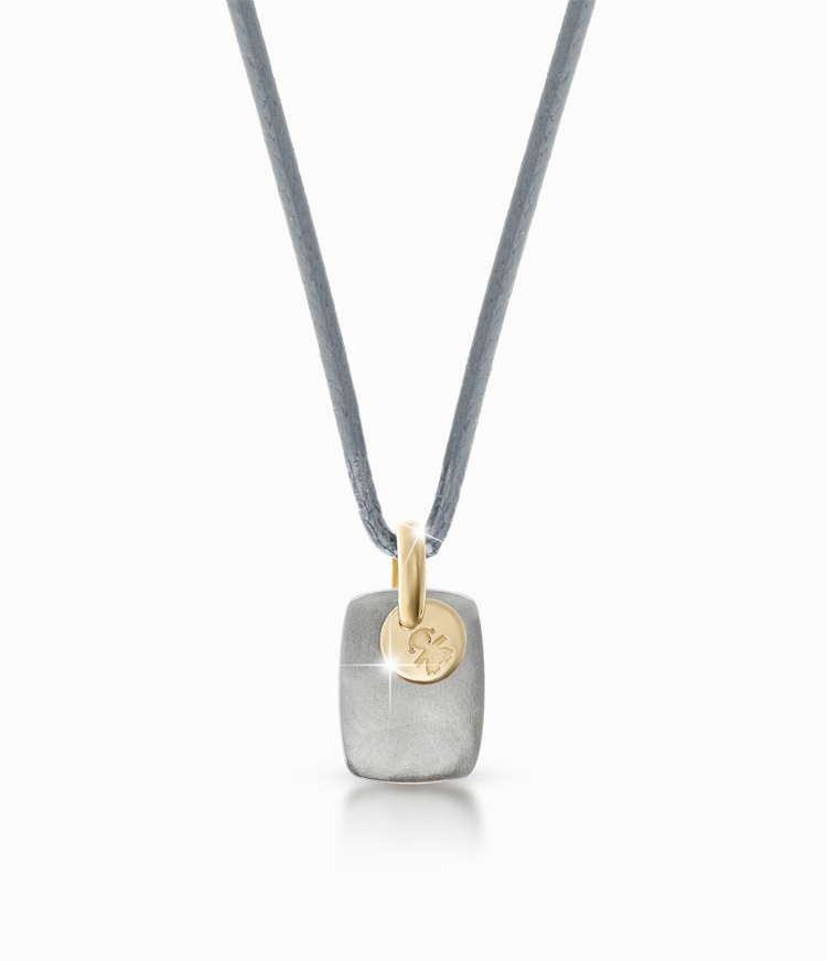 CIONDOLO LEBEBE - PIASTRINA VALORI BIMBA Ref.LBU008 - LEBEBÉ