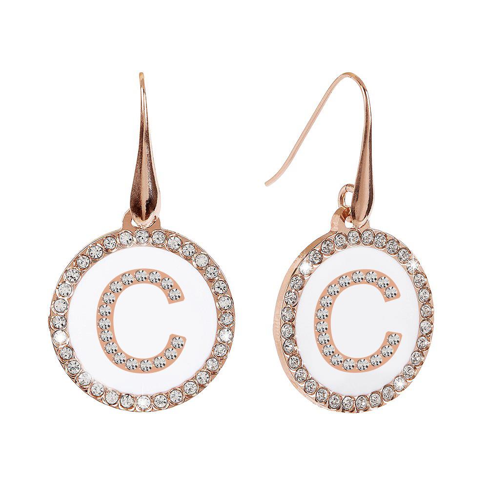 Orecchini Dvccio - Lettera C collezione My Letters Ref. ZXIMO1046/2C/W-C - DUCCIO