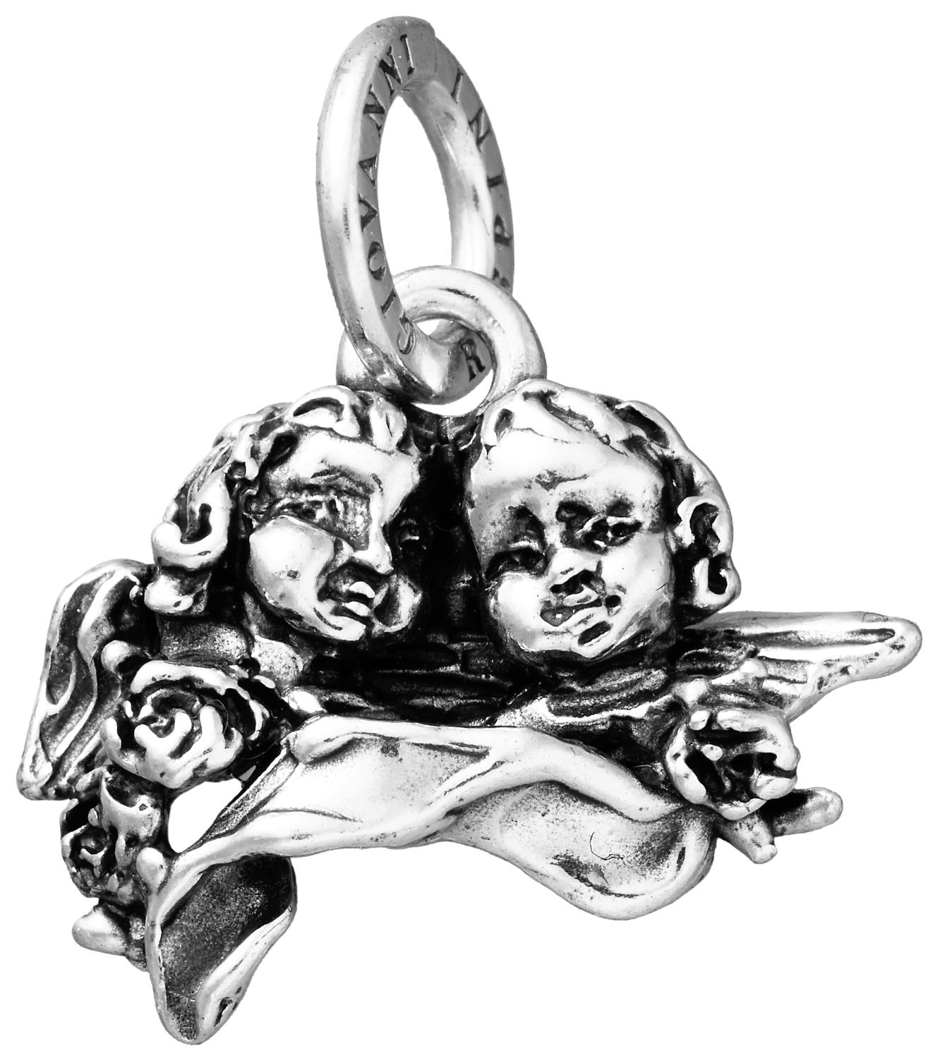 Giovanni Raspini - Charm Due Angeli Con Rose Ref. 11291 - GIOVANNI RASPINI