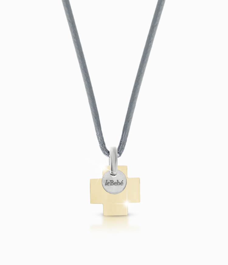 CIONDOLO LEBEBE - CROCE VALORI Ref. LBU010 - LEBEBÉ