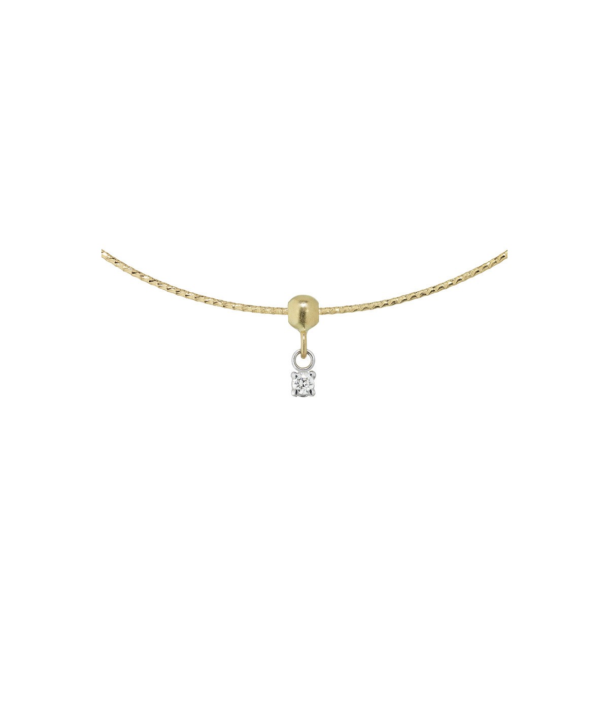 Charm MagicWire - Punto Luce piccolo Diamante Ref. 71-P-GD-01 - MAGICWIRE