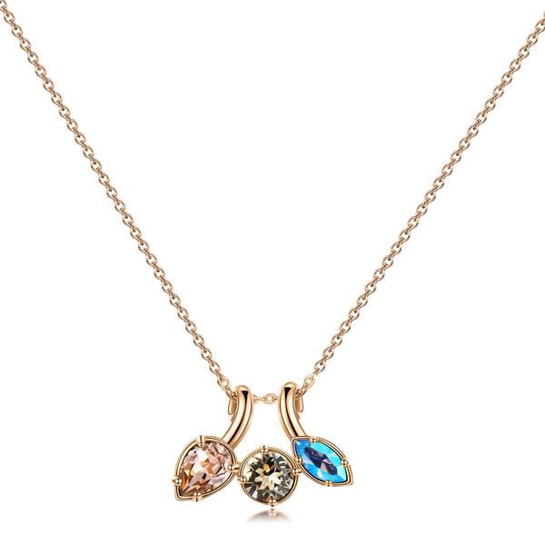 COLLANA BROSWAY - Collana AFFINITY in ottone e galvanica oro con swarovski Ref. BFF71 - BROSWAY