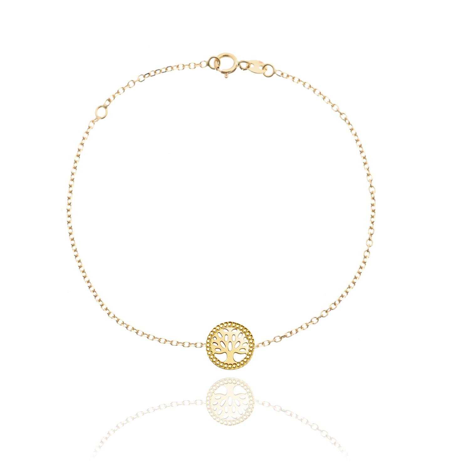 Bracciale in Oro Giallo Simbolo Albero della Vita Ref. 769558 - FACCO