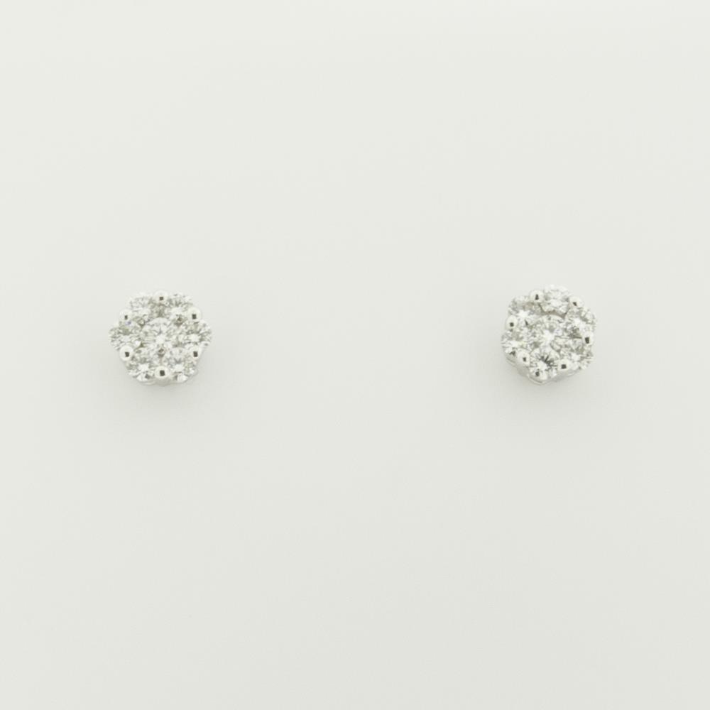 Orecchini Visconti con Diamanti Bianchi ct.0,44 Ref. BBX32955 - GIORGIO VISCONTI