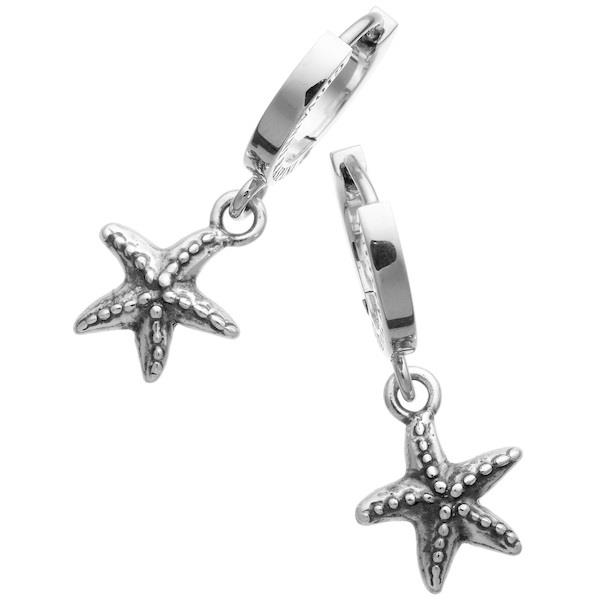 Giovanni Raspini - Orecchini Huggie Stella Marina Ref. 10705 - GIOVANNI RASPINI