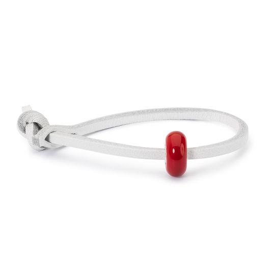 Trollbeads Bead in Cuoio - Bracciale Croce Rossa Ref. TGLBO-00001 - TROLLBEADS