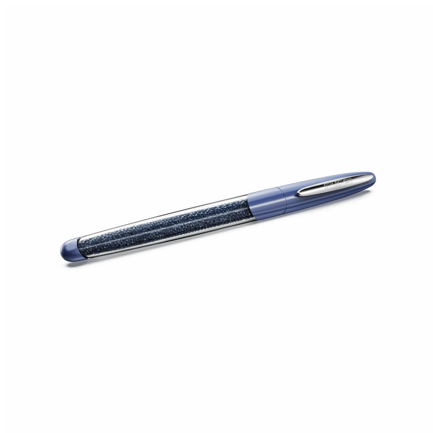 Swarovski - Penna Roller Crystalline, Blu, Cromato Ref. 5717138 - SWAROVSKI