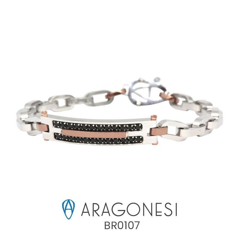 Bracciale Aragonesi - Binario Ref. BR0107 - ARAGONESI