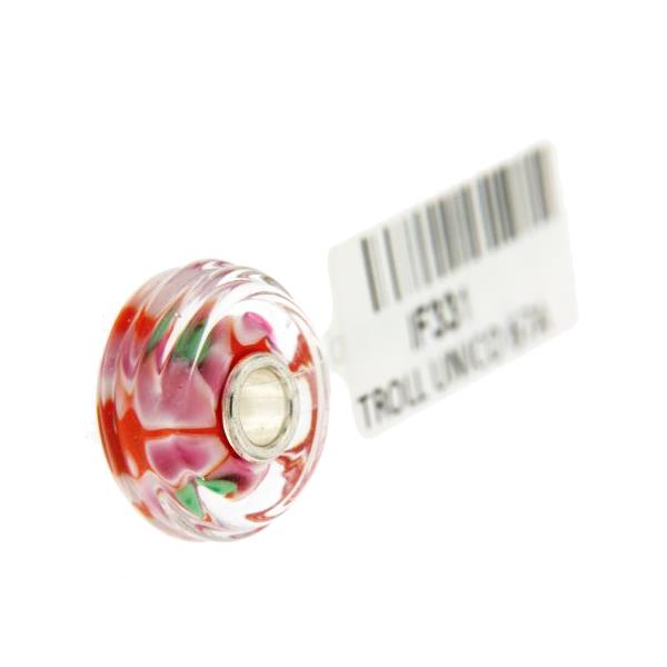 Trollbeads Unico in Vetro - OOAK Original Trollbeads   Rif. UNICO 67A - TROLLBEADS