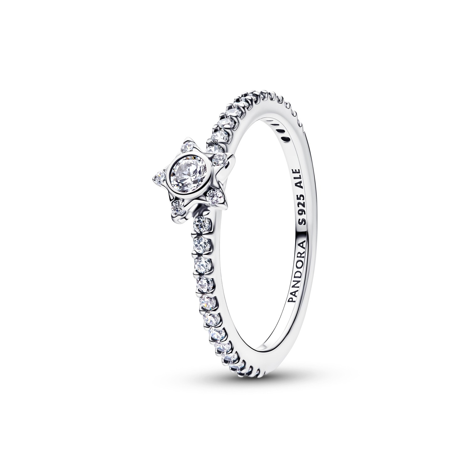 Anello Pandora Stella Luminosa con Pavè – 194959C01-52 - PANDORA