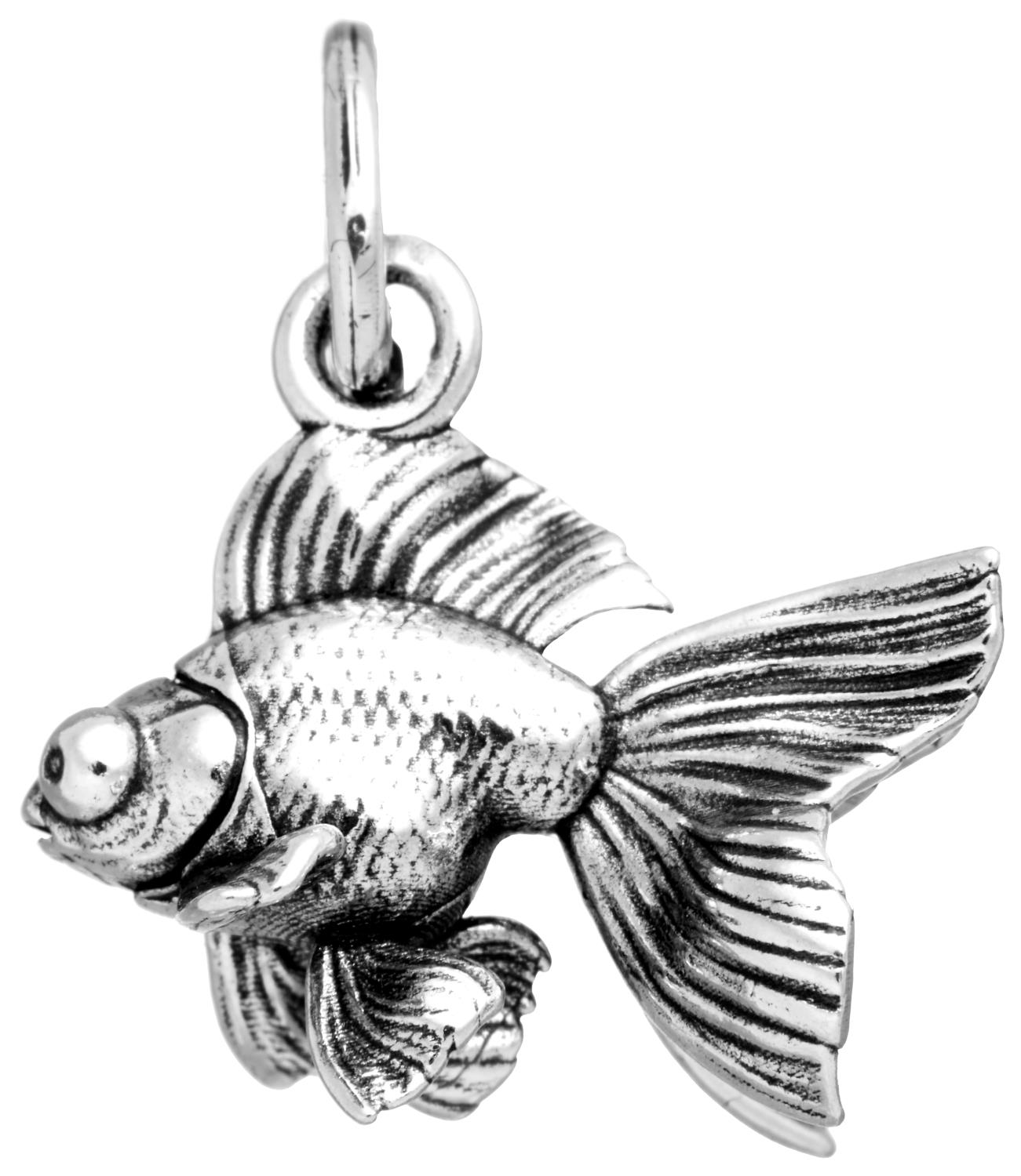 Giovanni Raspini - Charm Pesce Pompon Ref. 11453 - GIOVANNI RASPINI