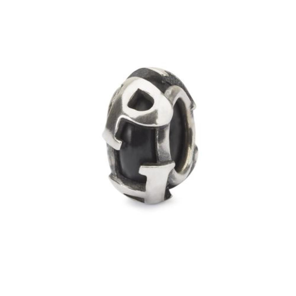Trollbeads Ritirato - Original Trollbeads Stop Lettera P Ref. TAGBE-10225 - TROLLBEADS