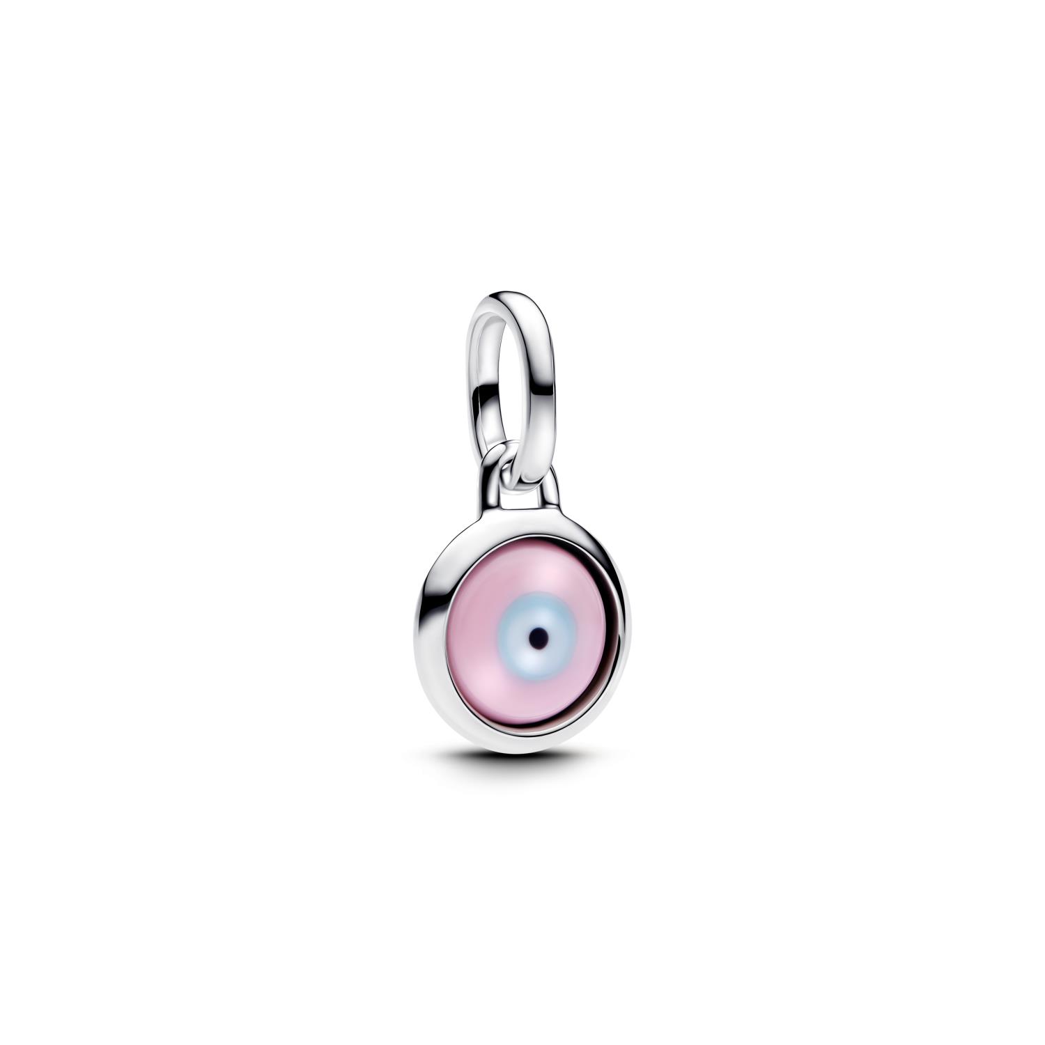 Pandora - Charm Medallion Mini Evil Eye da incidere Pandora ME Ref. 793693C00 - PANDORA