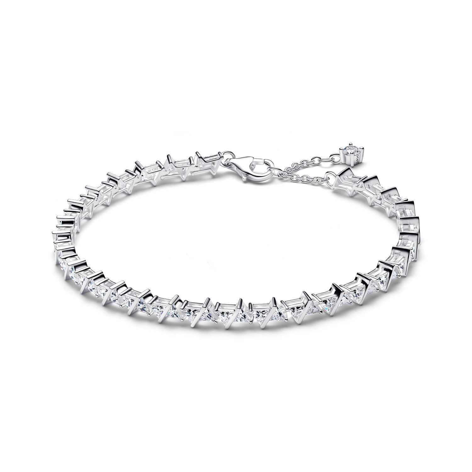 Bracciale Pandora Tennis con pietre triangolari – 595069C01-20 - PANDORA