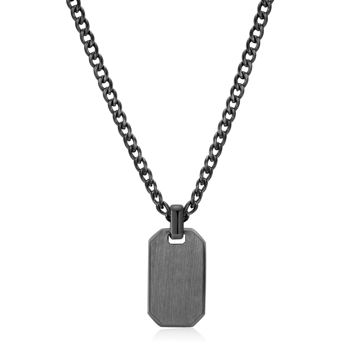 Brosway - Collana INK in acciaio e pvd gun Ref. BIK03 - BROSWAY