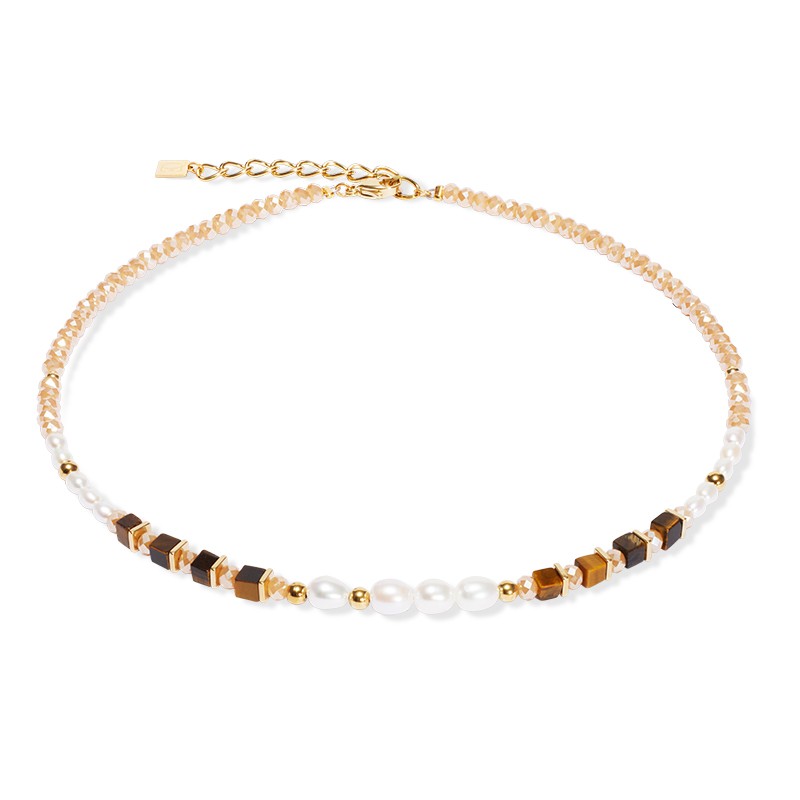 Coeur De Lion - Collana Cosmic Pearls deep oro Ref. 1135/10-1110 - CDL