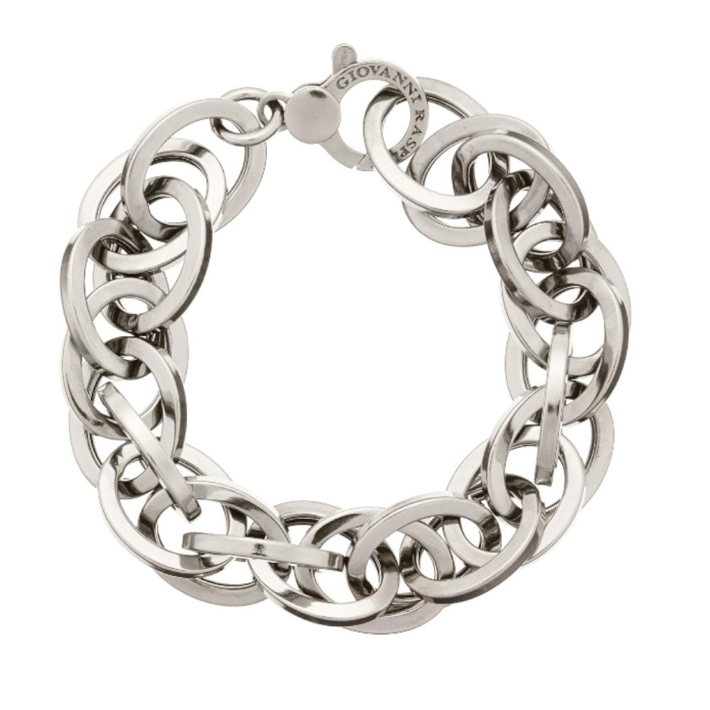 Giovanni Raspini - Bracciale Catena Quadra Ref. 8471 - GIOVANNI RASPINI