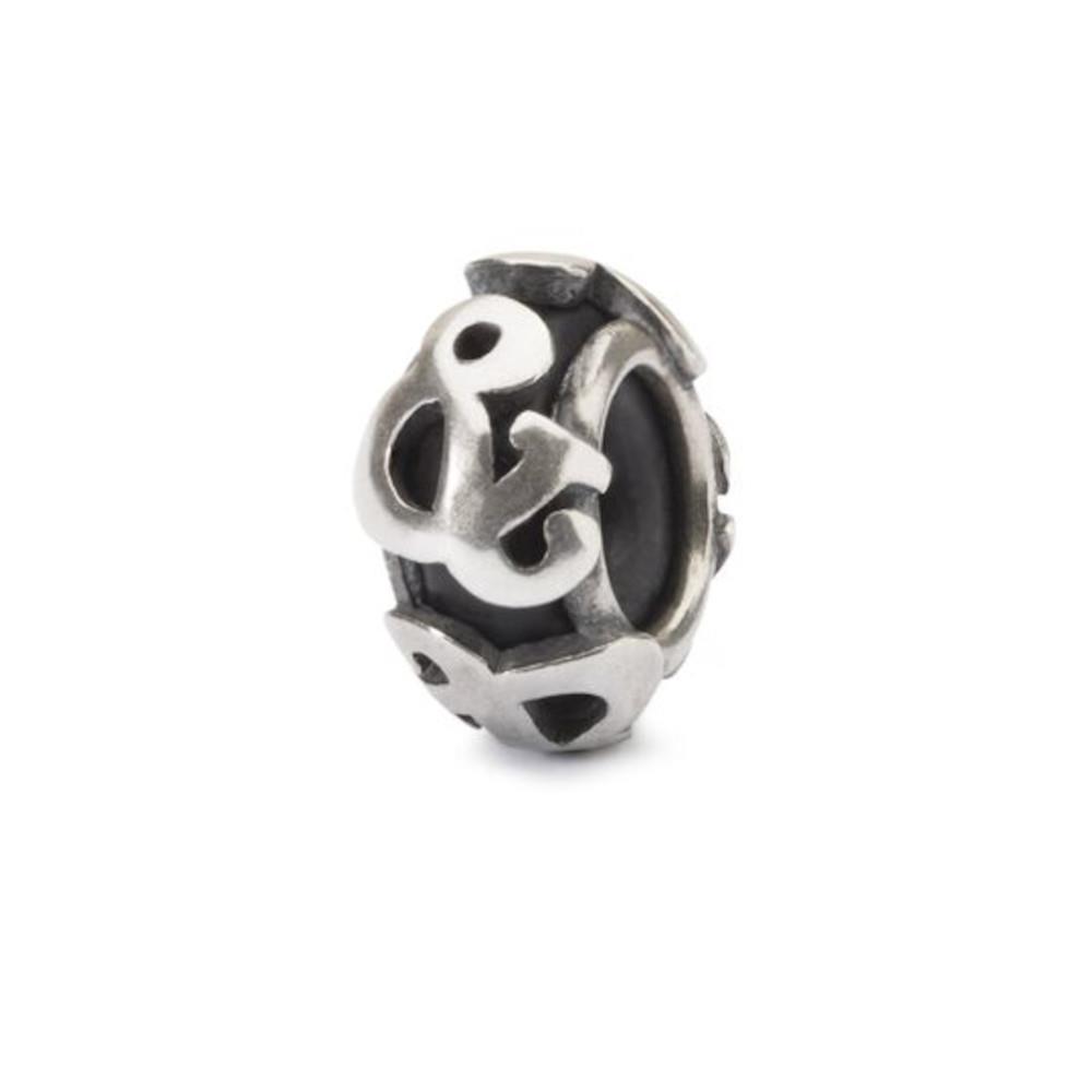 Trollbeads Ritirato - Original Trollbeads Stop Lettera & Ref. TAGBE-10236 - TROLLBEADS