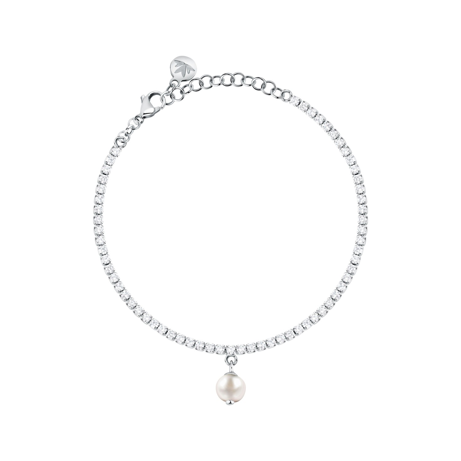 Bracciale Morellato Perla in argento 925, con zirconi e perle - SXU58 - MORELLATO