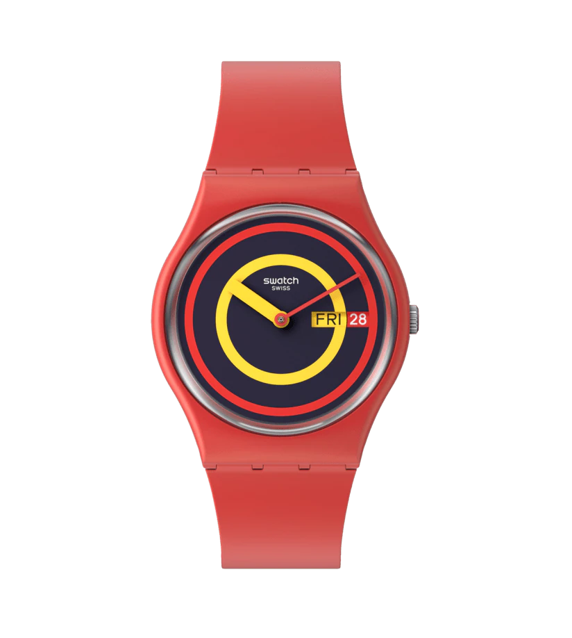 Orologio Swatch SWATCH CONCENTRIC RED Ref. SO28R702 - SWATCH