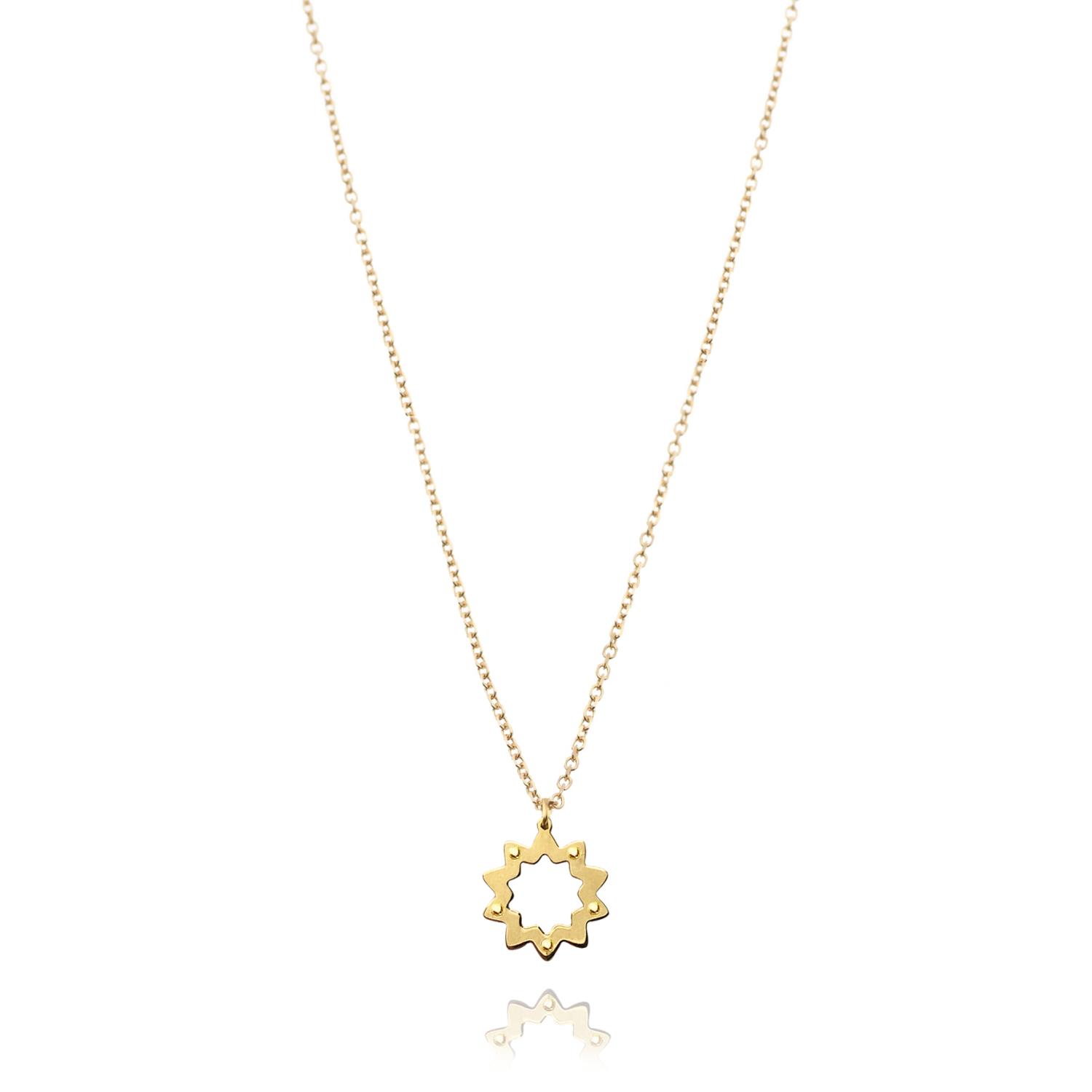 Collana in Oro Giallo Simbolo Sole Ref. 769688 - FACCO