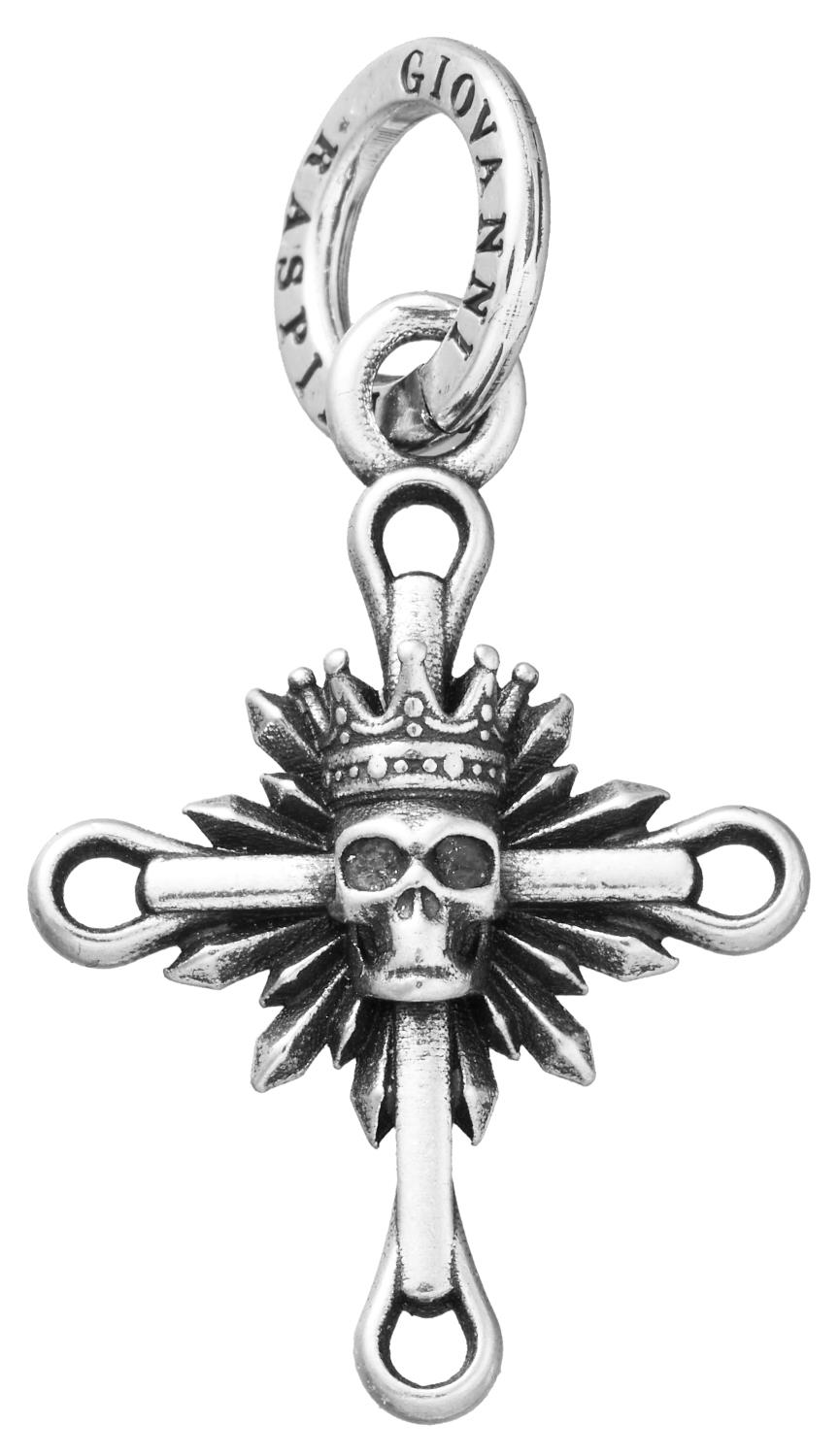 Giovanni Raspini - Charm Croce Teschio Ref. 11279 - GIOVANNI RASPINI