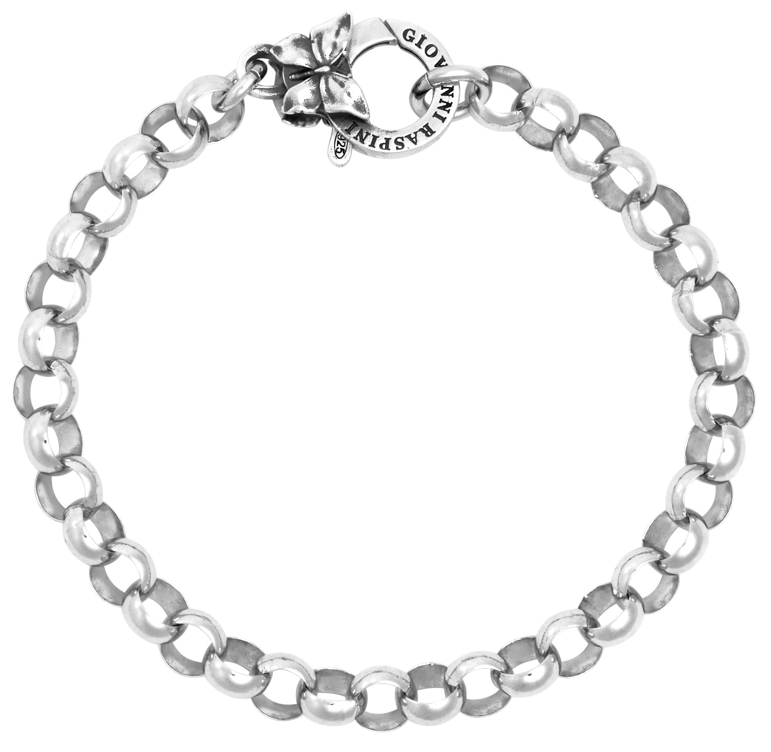 Giovanni Raspini - Bracciale Rolò Chiusura Farfalla Ref. 12449 - GIOVANNI RASPINI