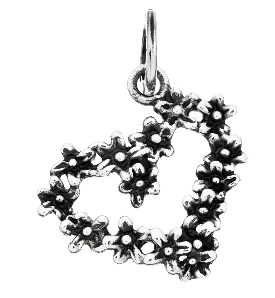 Giovanni Raspini - Charm Cuore Margherite Ref. 9465 - GIOVANNI RASPINI