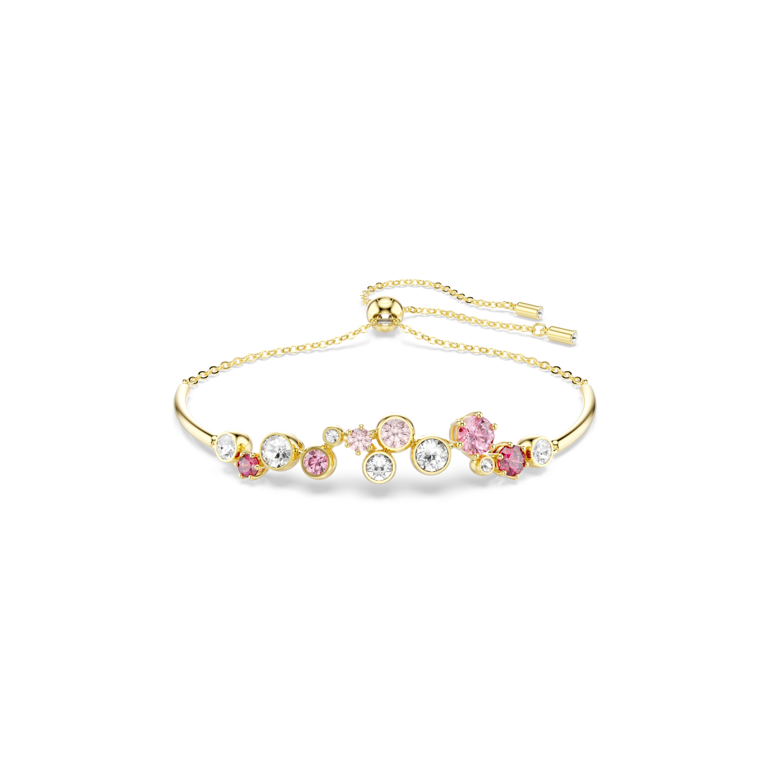 Swarovski - Braccialetto Constella, Taglio misto, Multicolore, Placcato color oro Ref. 5722476 - SWAROVSKI