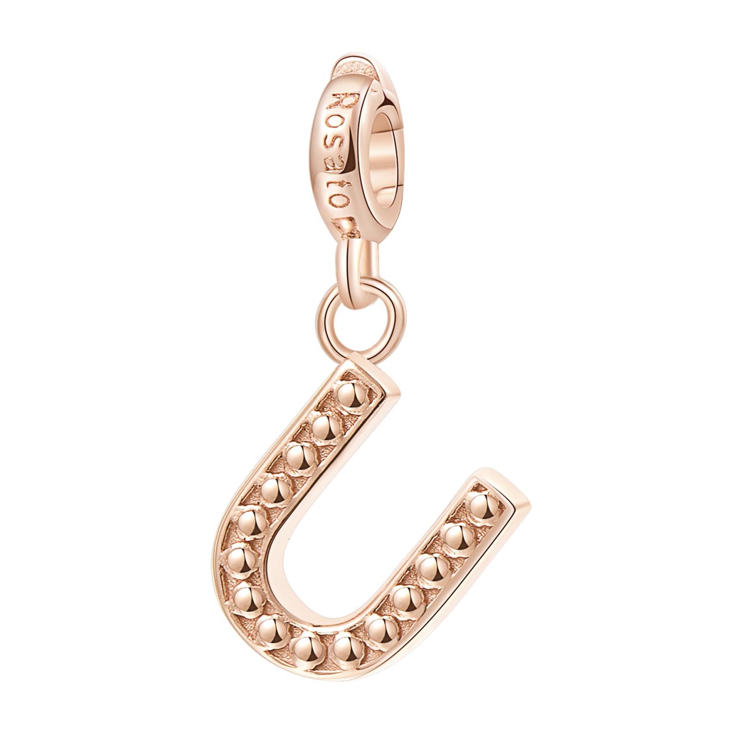 Rosato - Charm STORIE  argento 925/1000 galvanica rosa U Ref. RZ099 - ROSATO