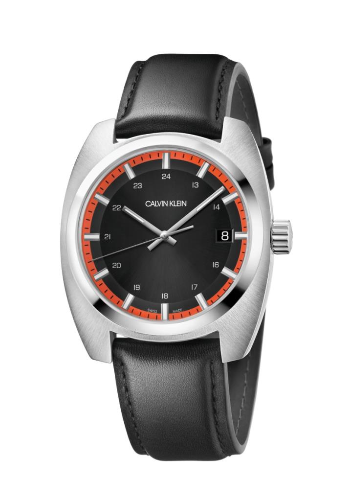 OROLOGIO CALVIN KLEIN -CALVIN KLEIN Achieve - Cinturino in pelleRef. K8W311C1 - CALVIN KLEIN