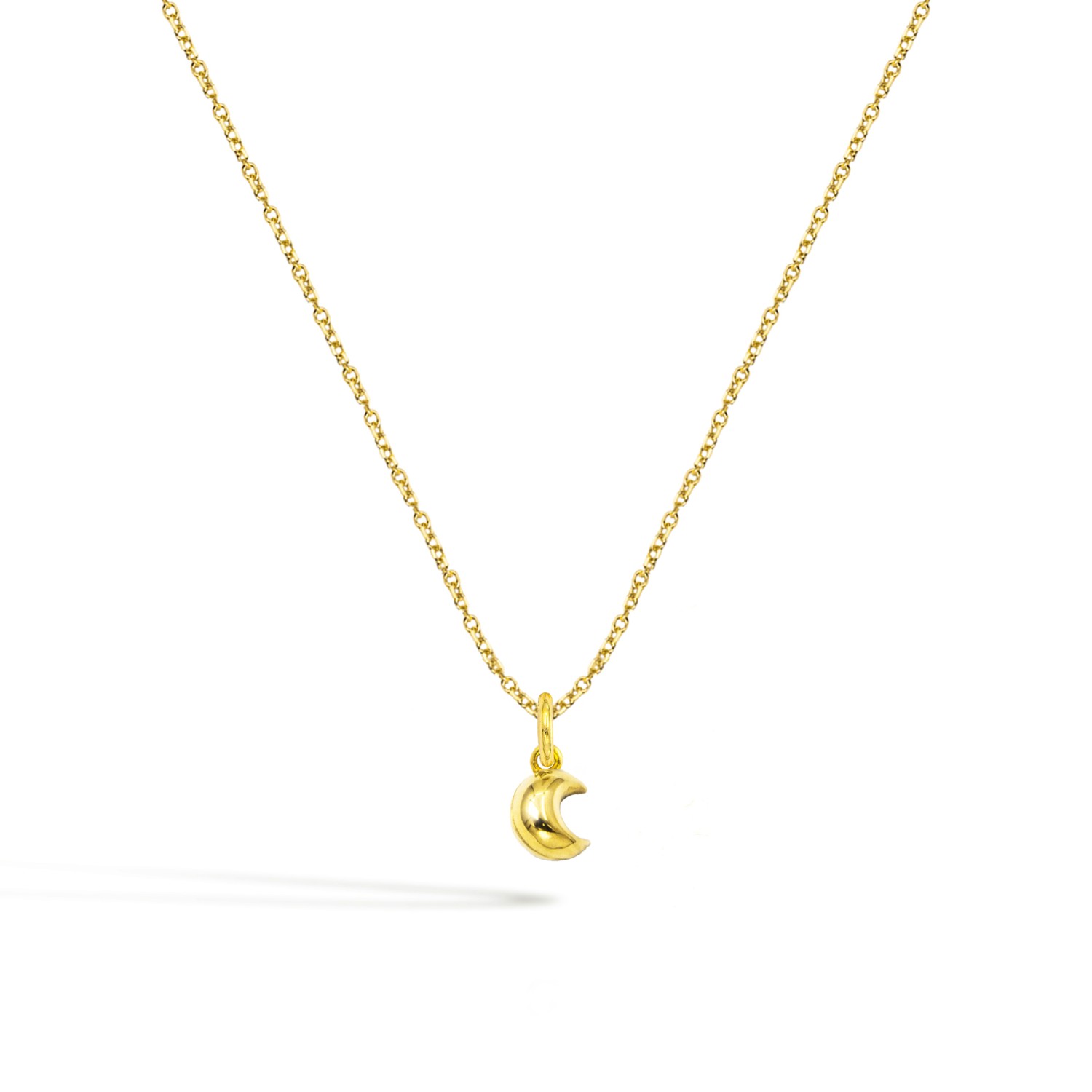 Collana Luna in Oro 9 Kt  Ref. C0233G9 - FACCO