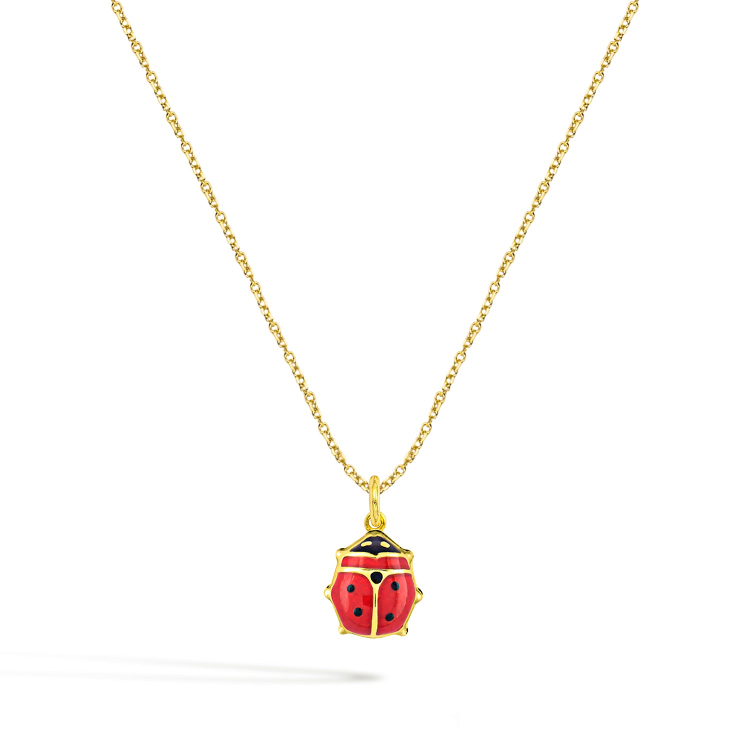 Collana Coccinella in Oro 9 Kt  Ref. C0212G9 - FACCO