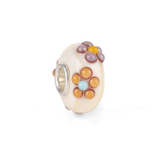 Trollbeads Bead in Vetro - Bouquet Bianco Ref. TGLBE-20141 - TROLLBEADS