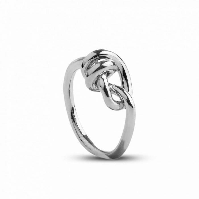 Anello Nodi d'Amore in Argento 925 Mis. 12 Ref. 0103524 - FILO D