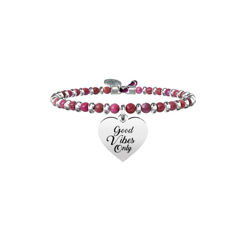 Gioielli Kidult - Bracciale agata e acciaio 316L Ref. 731448 - KIDULT