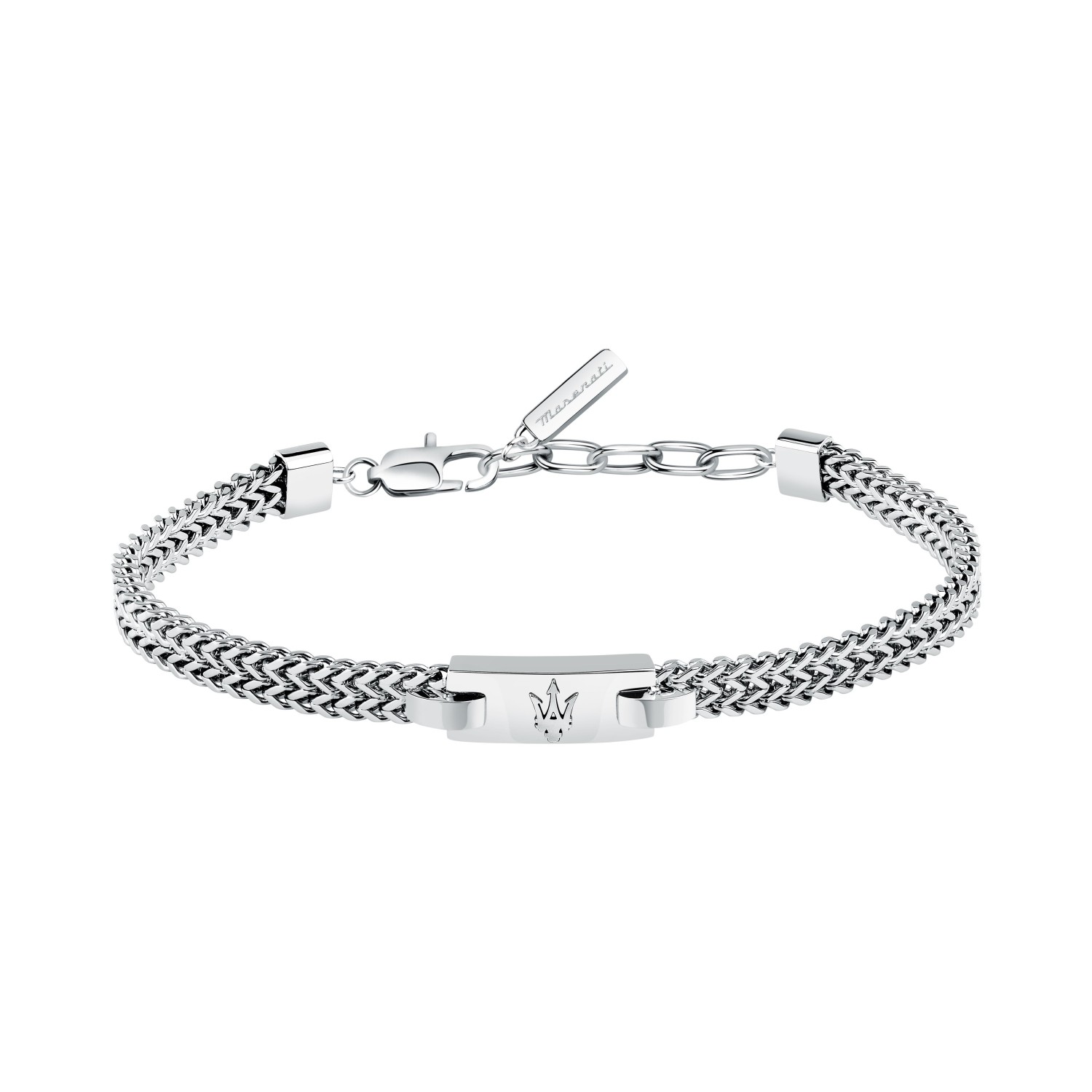 Bracciale da uomo Maserati Iconic in Acciaio con Tridente - JM425AVD104 - MASERATI