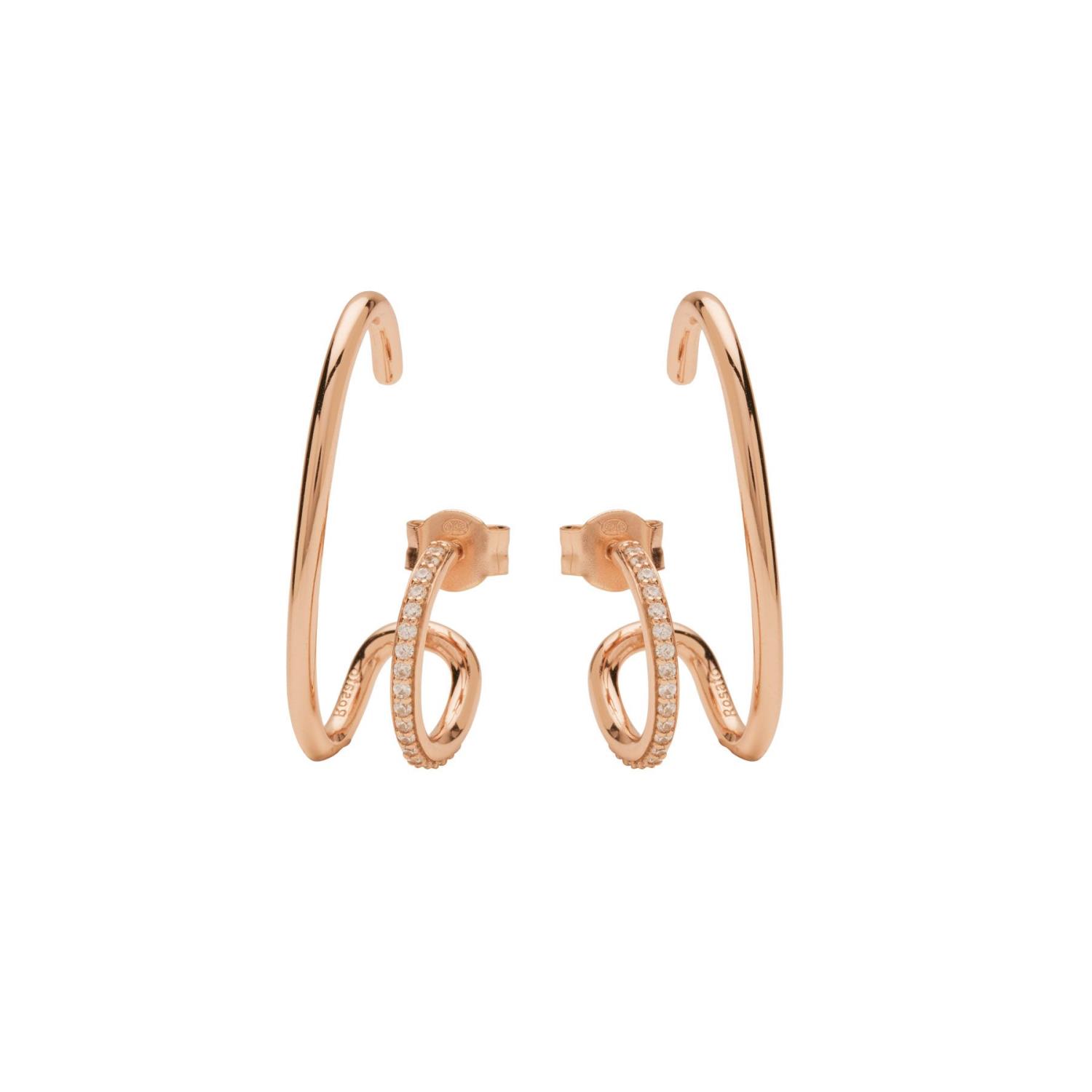 Orecchini Rosato - Bianca Ref. RZBI47 - ROSATO