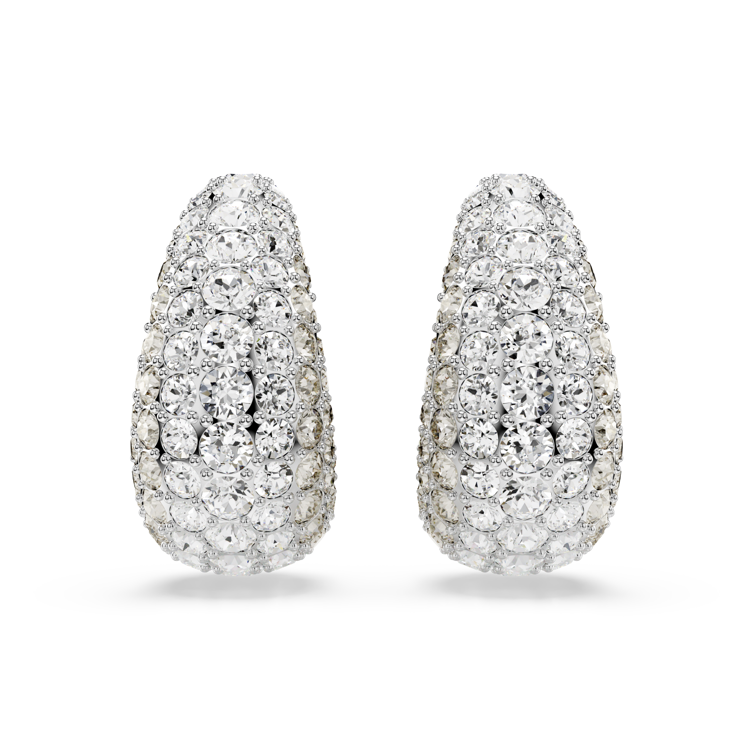 Swarovski - Orecchini pendenti Sublima, Bianchi, Placcato rodio Ref. 5699564 - SWAROVSKI