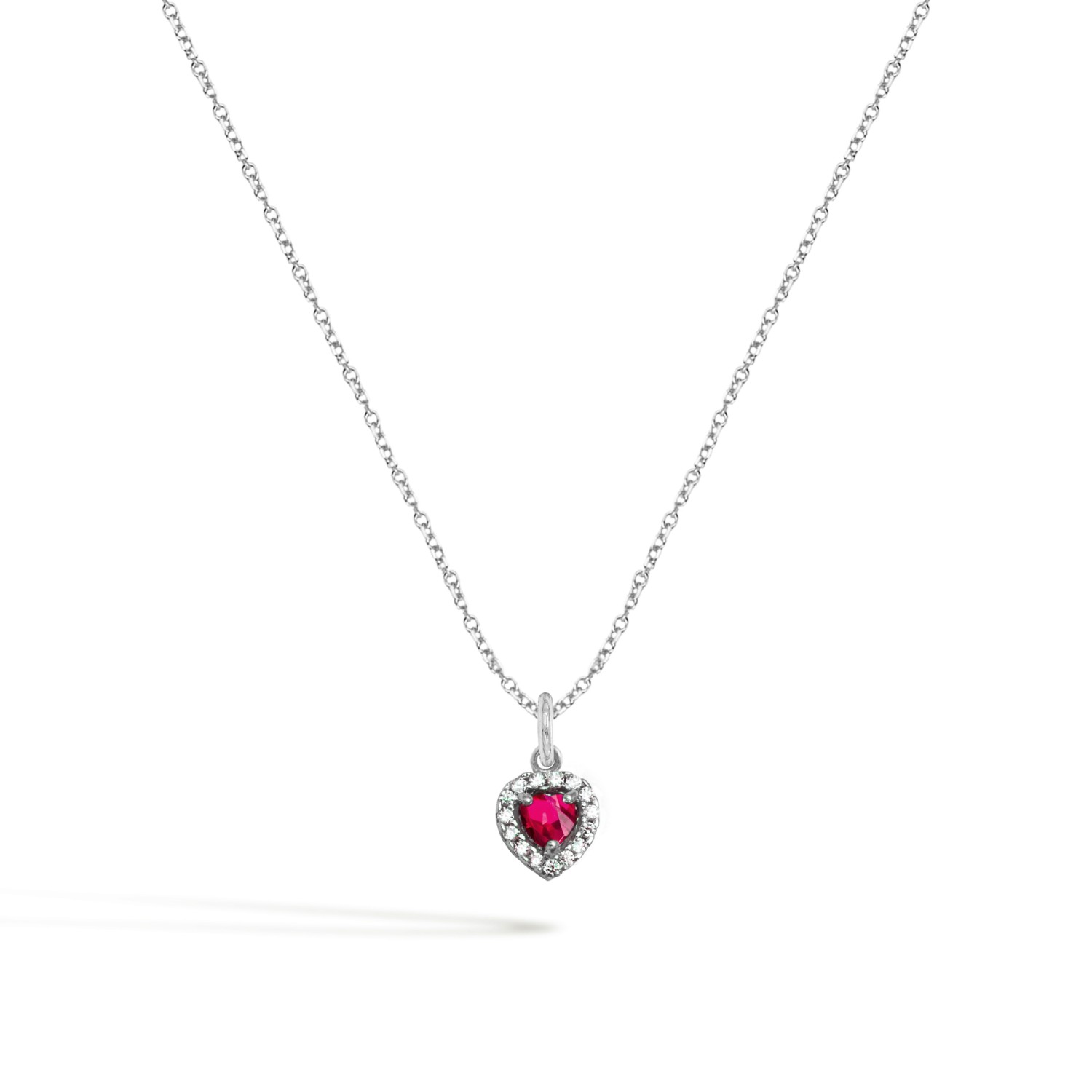 Collana GEMME in Oro 9 Kt e Zirconi  Ref. C0165B9 - FACCO