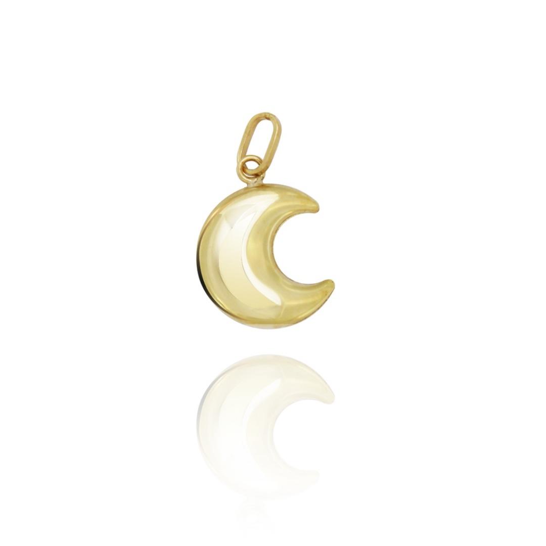 Ciondolo in Oro Giallo Simbolo Luna Ref. 756426 - FACCO