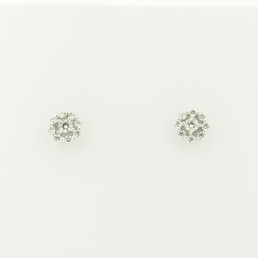 Orecchini Visconti con Diamanti Bianchi ct.0,21 Ref. BBX37655 - GIORGIO VISCONTI