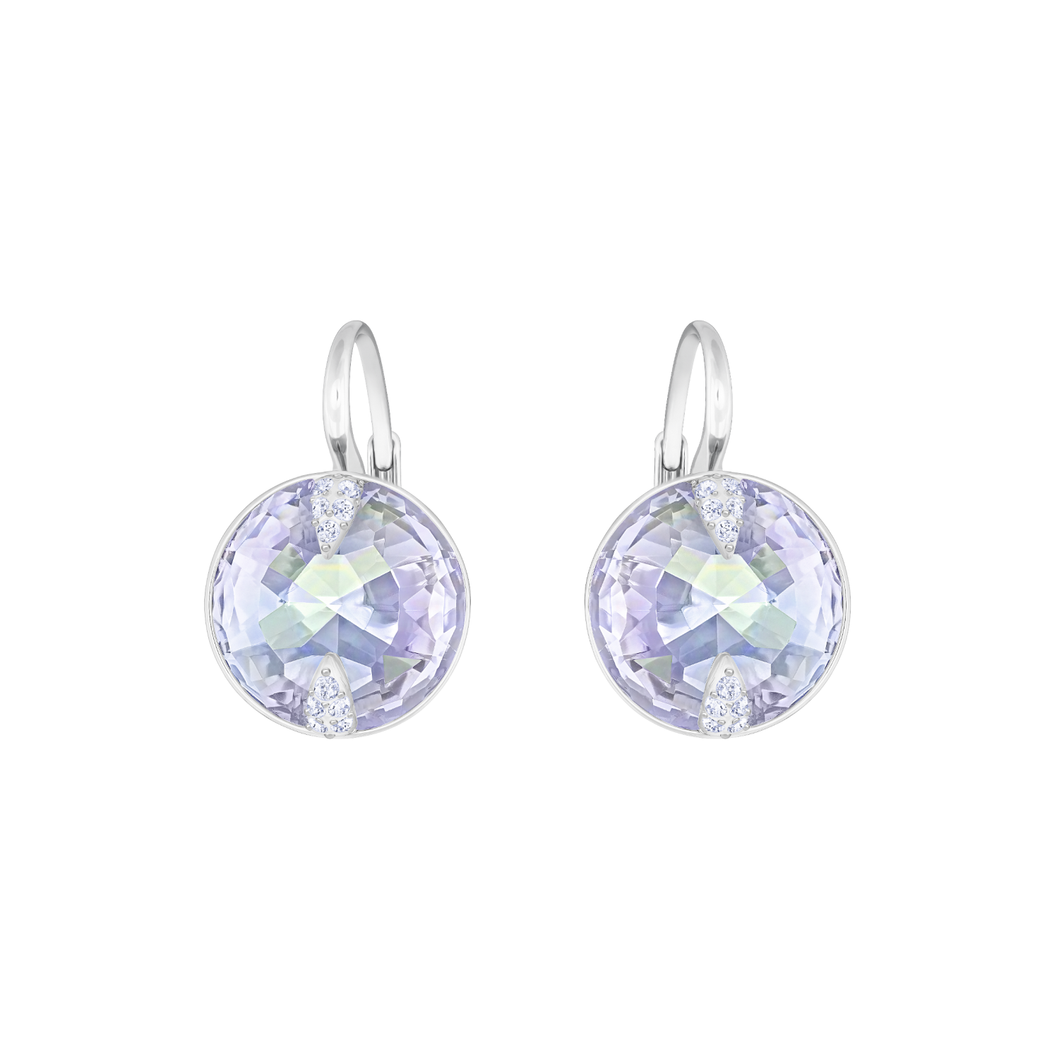 Swarovski - Orecchini Globe, Blu, Placcato rodio Ref. 5559860 - SWAROVSKI