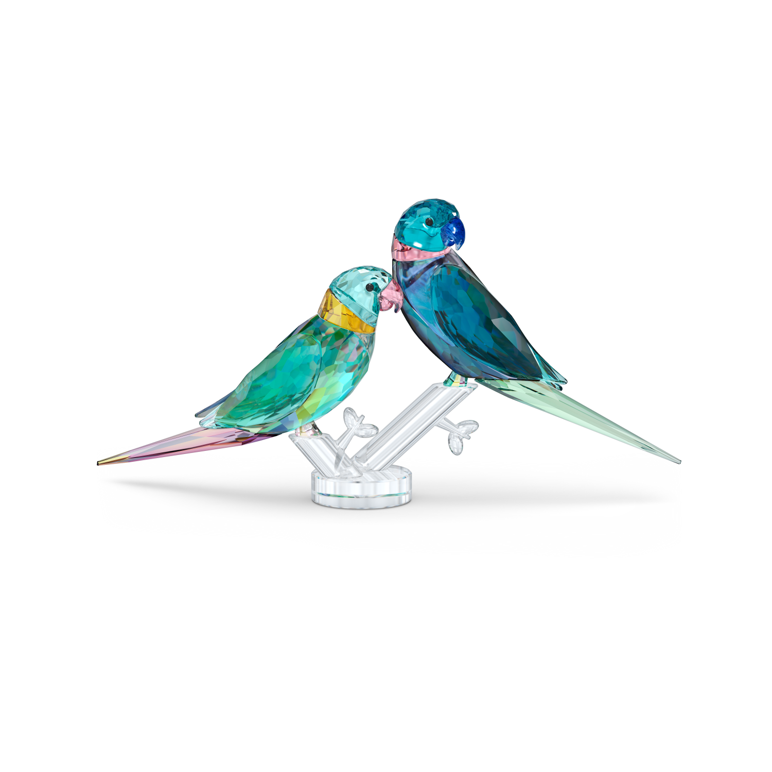 Swarovski - Jungle Beats Coppia di Pappagallini Fife e Fifer Ref. 5577124 - SWAROVSKI