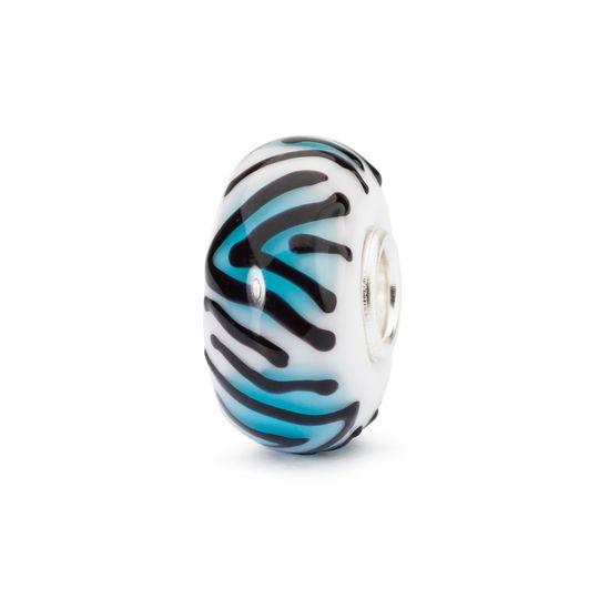 Trollbeads Bead in Vetro  - Tigre Topazio Ref. TGLBE-10423 - TROLLBEADS